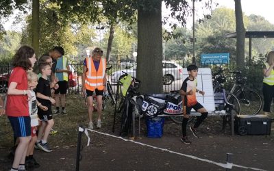 Warm UP Volunteering At Junior Parkrun In Leicester